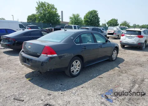 2015 Chevrolet Impala Limited Lt из США, поврежденный, VIN 2G1WB5E30F1124036